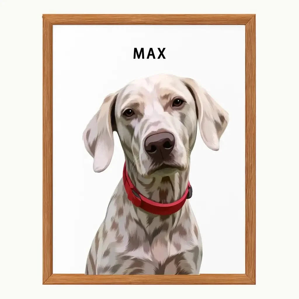 Vector Realism Pet Portrait