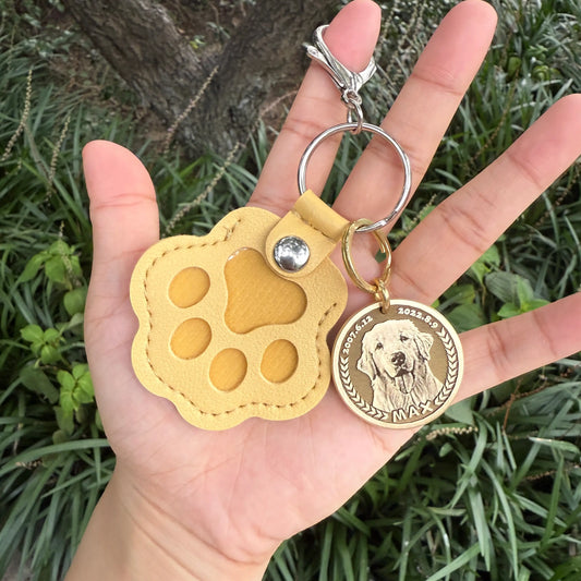 Custom Pet Portrait Jewelry: Necklaces, Keychains & More