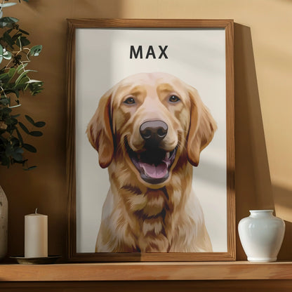 Vector Realism Pet Portrait