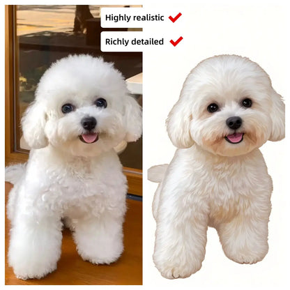 Vector Realism Pet Portrait