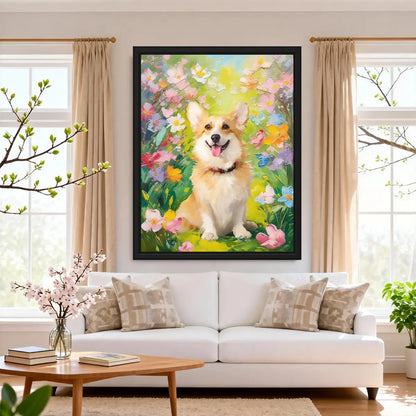 Spring Custom Pet Portrait
