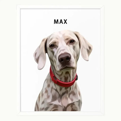 Vector Realism Pet Portrait