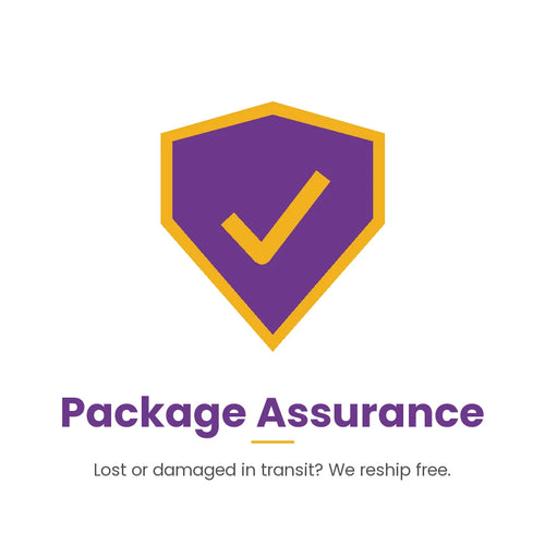 TailPrints Package Assurance — lost or damaged in transit, we reship free